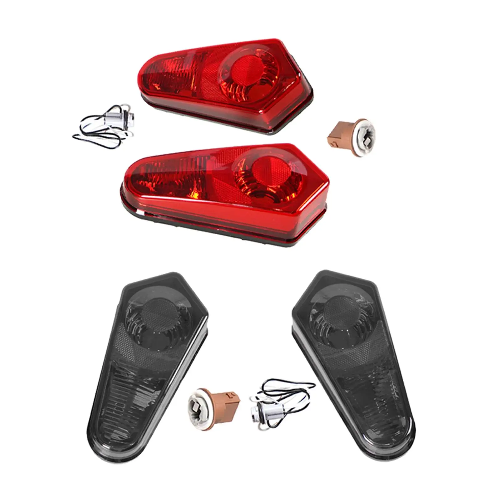1 Pair LED Tail Light Lamp Rear Waterproof for 700 05-07 2411153 2411154