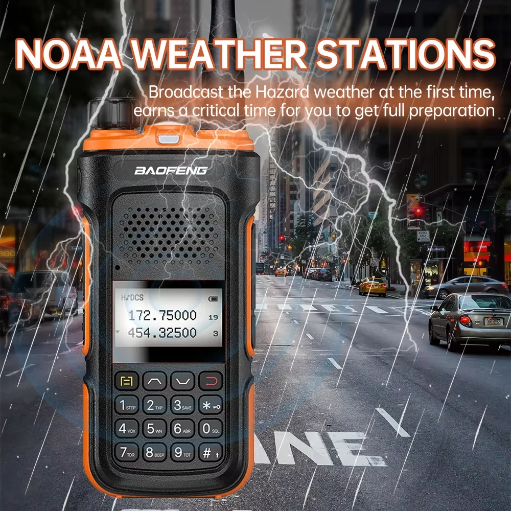 Baofeng UV-10R High-Power Hand-Held Walkie-Talkie UV Dual-Section One-Key Frequency Outdoor Self-Driving Construction Site Team