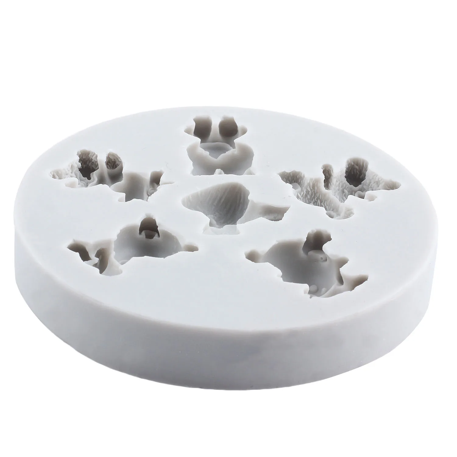 Formy silikonowe Zoo Animal Słoń Fondant Narzędzia do dekorowania ciast Topper na babeczki Czekolada Cukierki Rękodzieło Masa cukrowa Glinka polimerowa