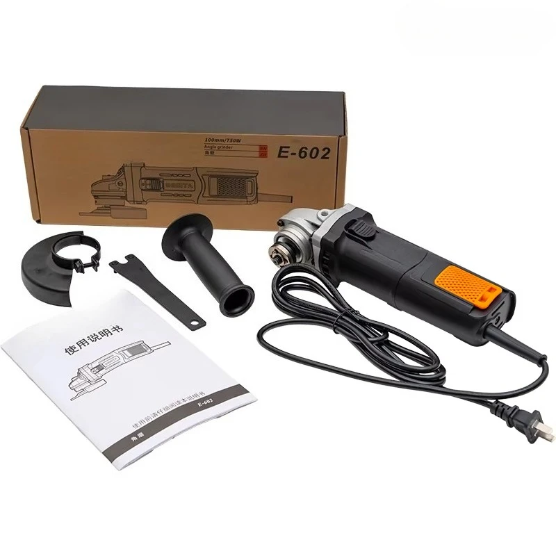 

Electric Angle Grinder Factory Wholesale Hardware Tools 220V 750W High Power Angle Grinder