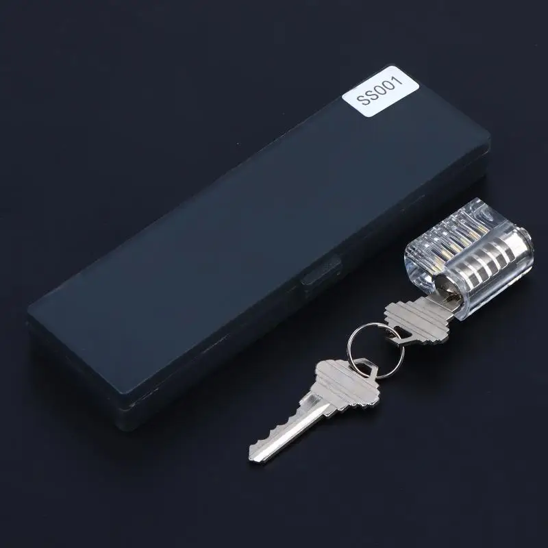 1 Set 2 In 1 Key Decoder Kit Double Straight Groove Lock Unlocking Maintenance Tools Repair Tools