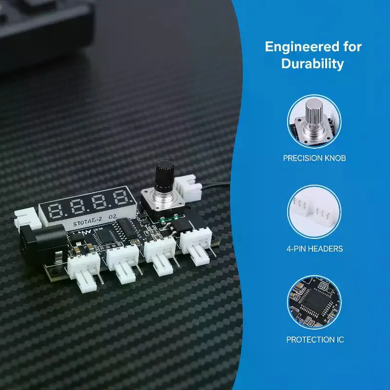 Temperature Control Module: DC 5-24V 5A Digital 4 Digit LED Accurate Sensor 3D Printer