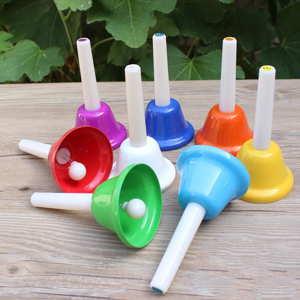 

Children's Percussion Instrument Hand Bell Musical for Kids School Handbell Classroom Bells Instruments