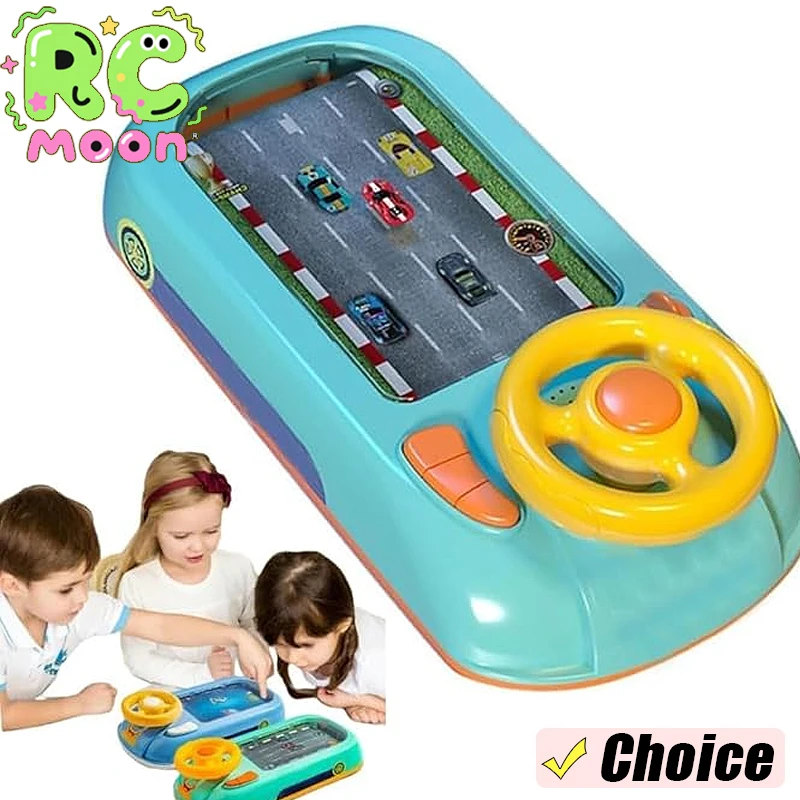 

Электрическая настольная гоночная игровая консоль Challenge Adventure Fun, имитация вождения, безопасная мини Sturd, детская игрушка-автомобиль