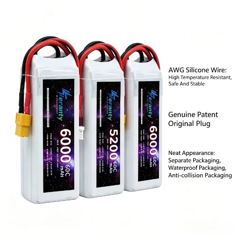2S 7.4V 45C 1500/1800mAh LiPo Battery T/JST/XT30/XT60 for RC Car Helicopter FPV Boat Drone
