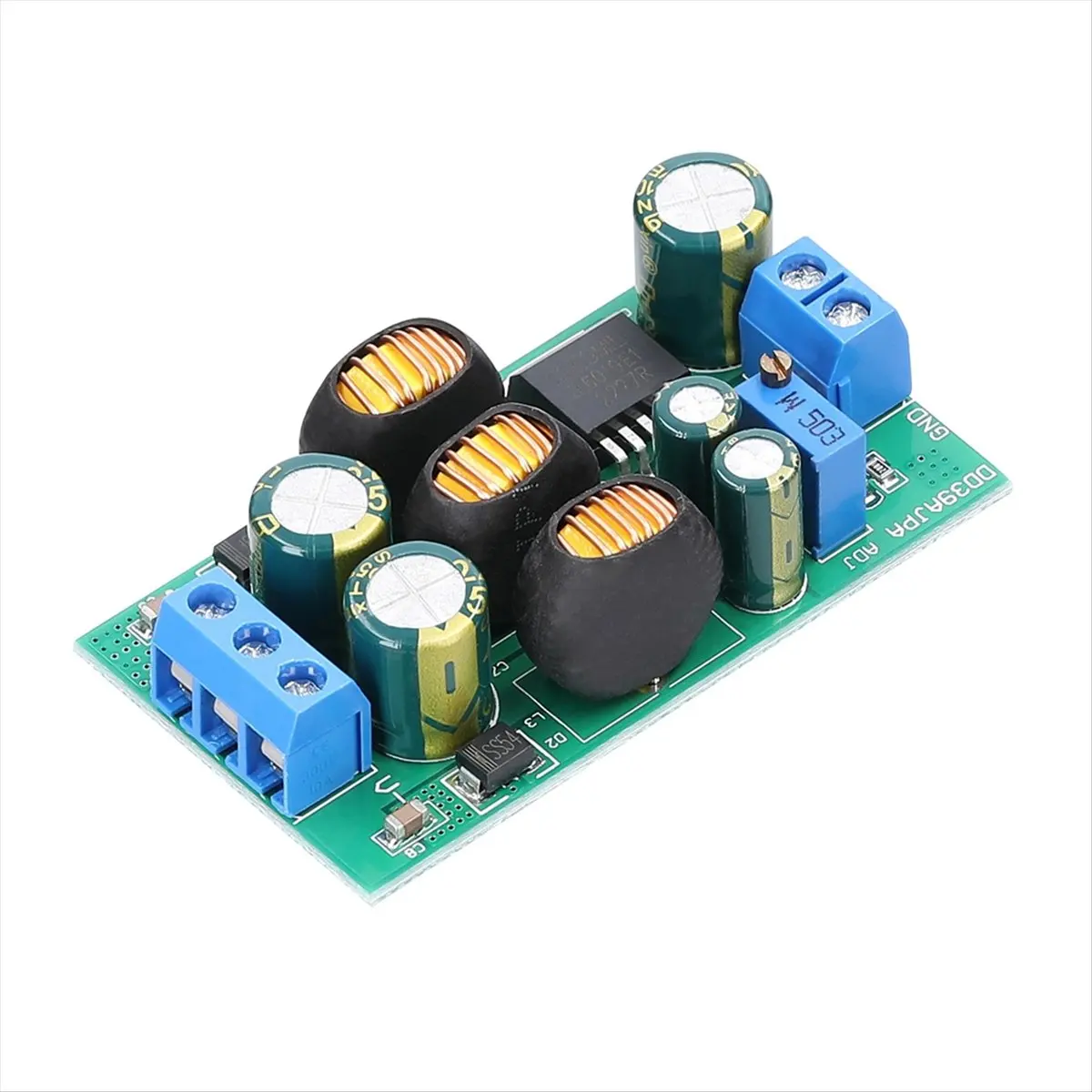 A49T 20W Boost- Positive Negative Dual Output Voltage Module DC-DC Step-Up/Down Power Supplys Module 3.6-30V to ±3-30V