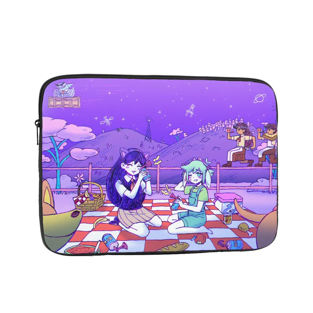 

Laptop Notebook Bag Case Mari Basil Computer Liner Sleeve Omori Game 12" 13" 15" 17" Shockproof Case Bag