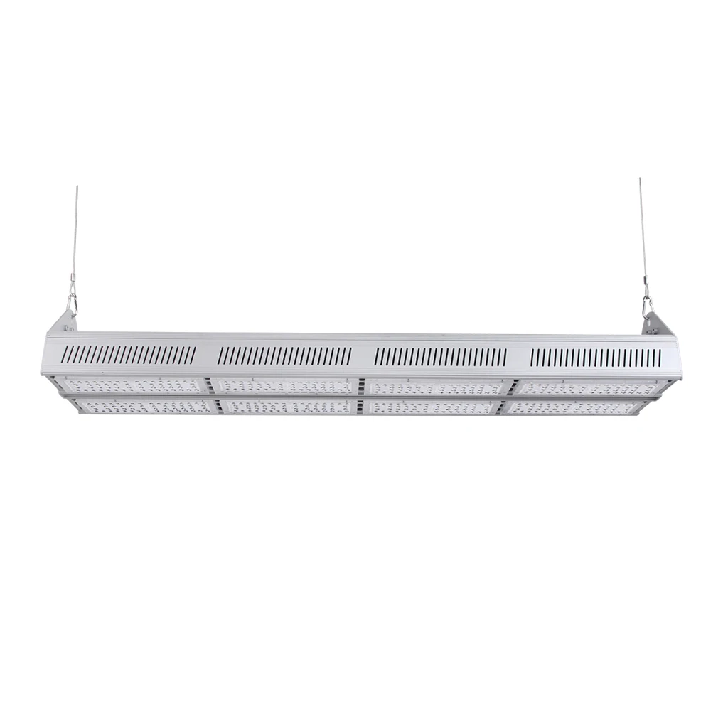 DLC – éclairage industriel linéaire LED 200W, 150Lm/W, éclairage d'entrepôt