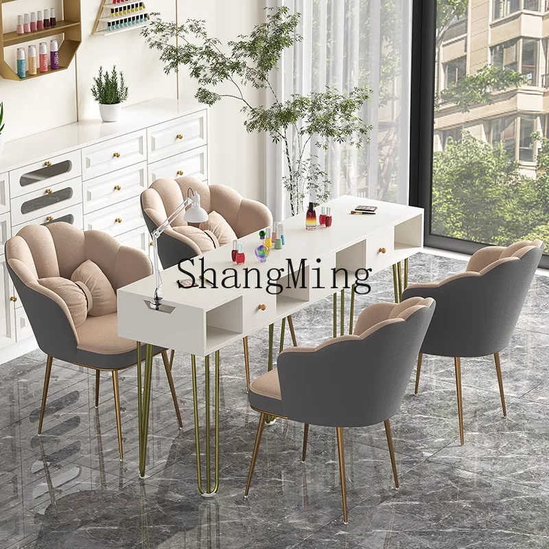 CL manicure table with vacuum cleaner special single manicure  double table and chair set chair