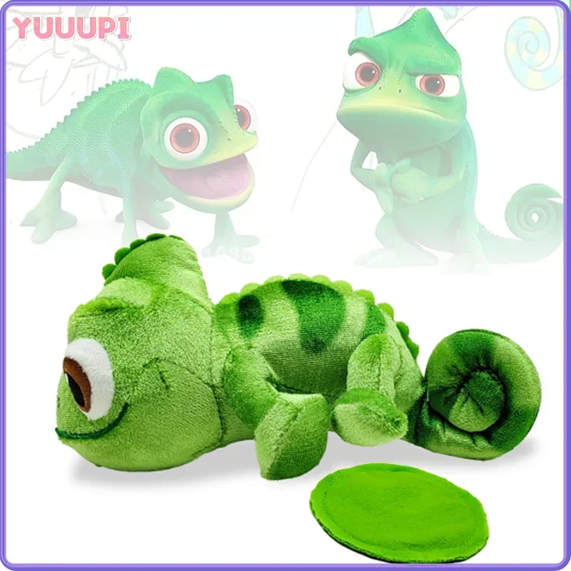 

New Pascal Rapunzel Chameleon Plush Dolls 15cm Pascal Stuffed Animals Plush Doll Pascal Rapunzel Shoulder Plush Toys Kids Gifts