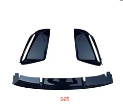 Car Front bumper Lip Fog Lamp Wind Knife Cover Trim for Audi A6L A7 modified RS6 RS7