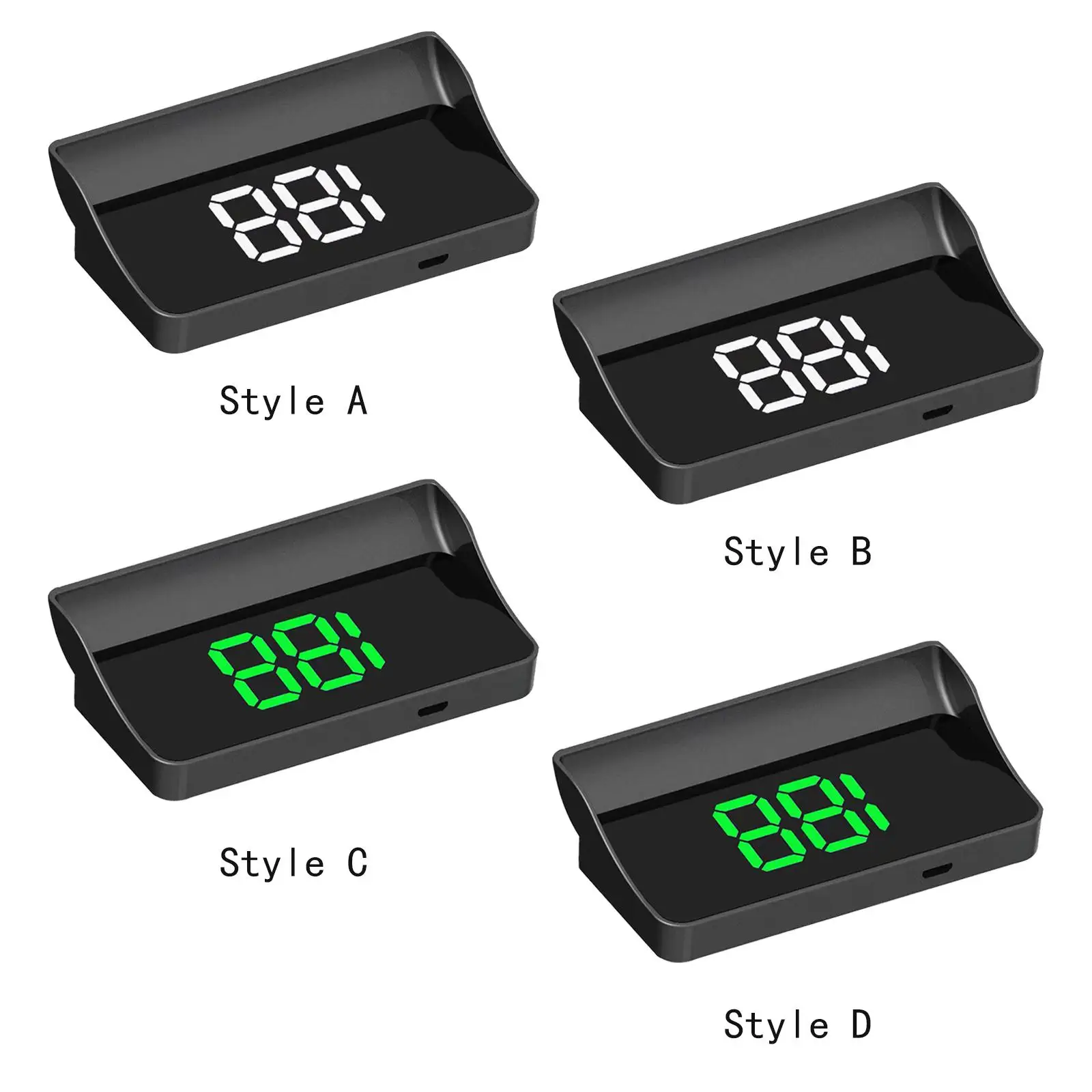 Modern Speedometer with Universal HUD Display, Speed ​​Indicator And Digital Odometer for Buses, SUVs And More.