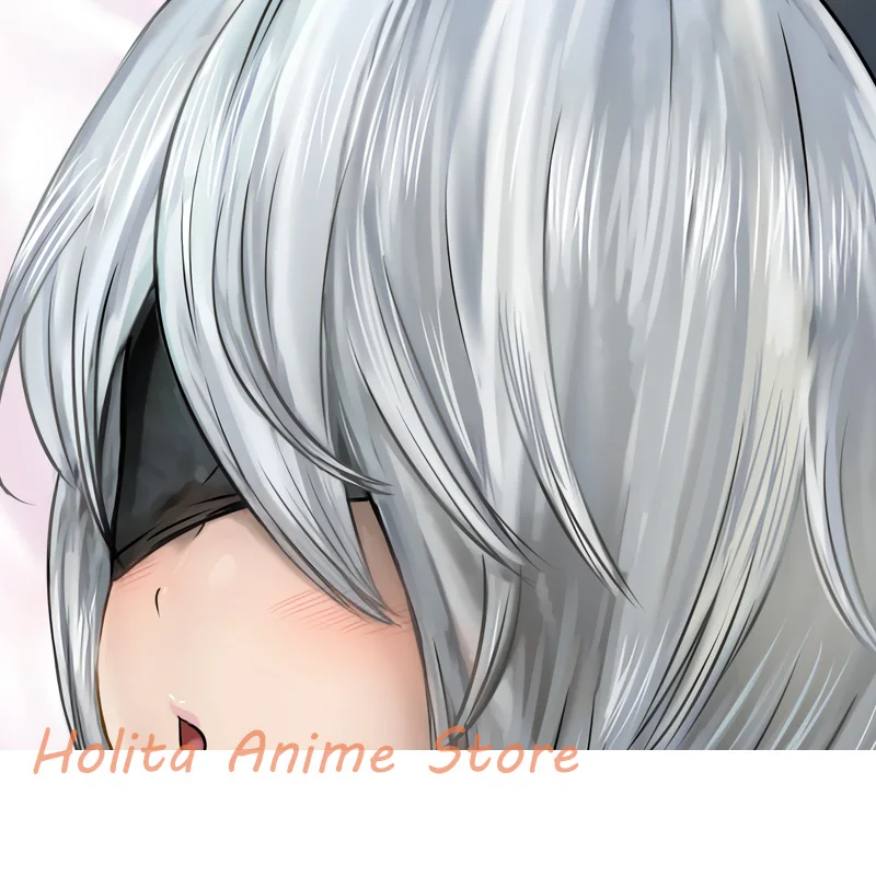 Dakimakura Anime 2B YoRHa Double-sided Print 2WAY Life-size Body Pillow Cover Pillowcase
