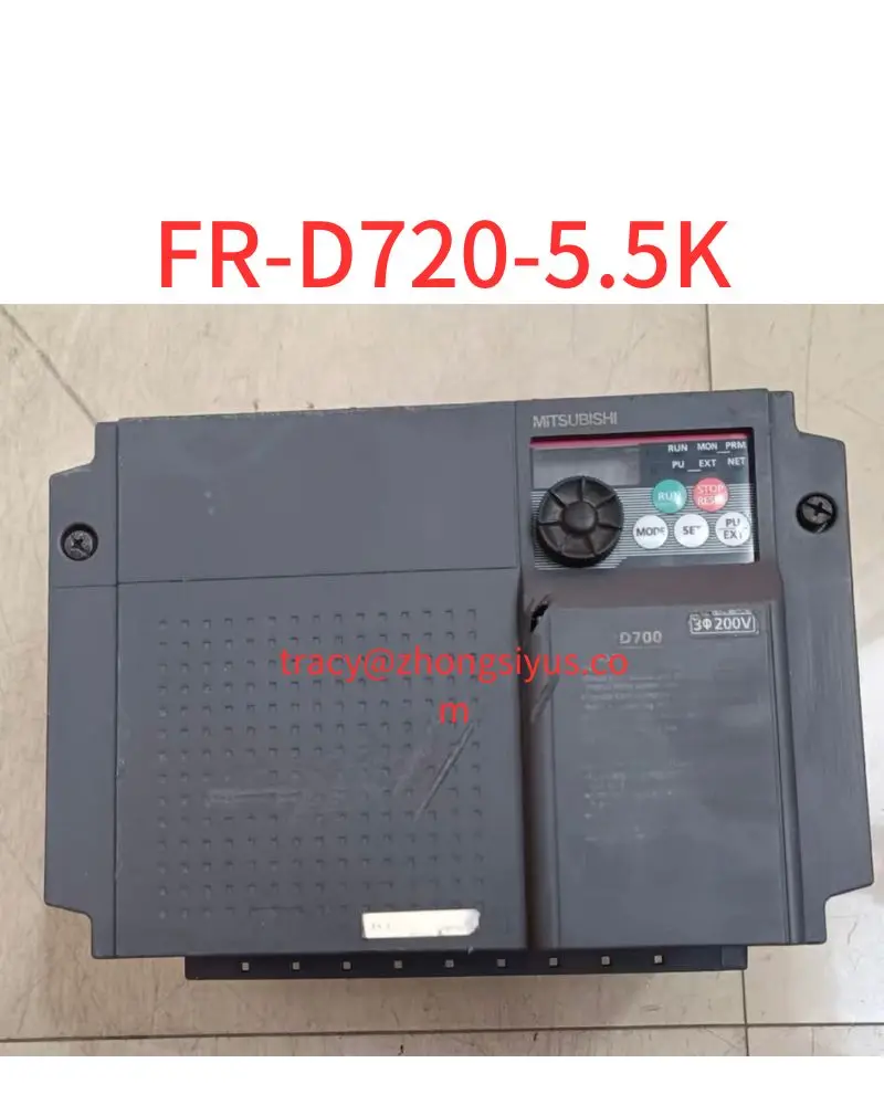 Used frequency converter 5.5 kw, fr-d720-5.5 K