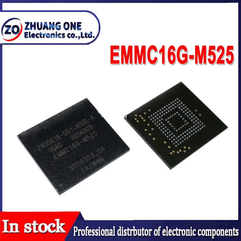 (1 stück) EMMC16G-M525 153fbga emmc 16gb flash speicher emmc16g