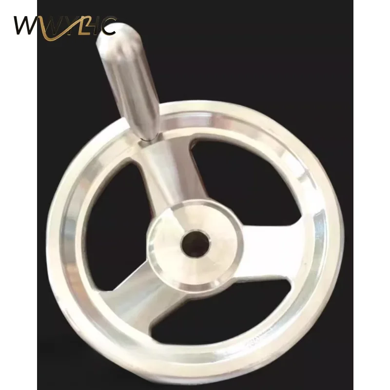 Suitable for Stainless Steel Roller Handwheel, 45 Outer Diameter, M10 Thread+fixed Handle
