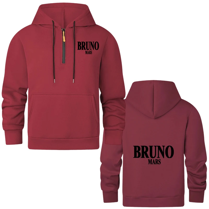 2025 جديد هوديي طباعة Harajuku طباعة البلوز الرجال مقنعين البلوز Vintage الملابس الذكور الخريف كم طويل #5