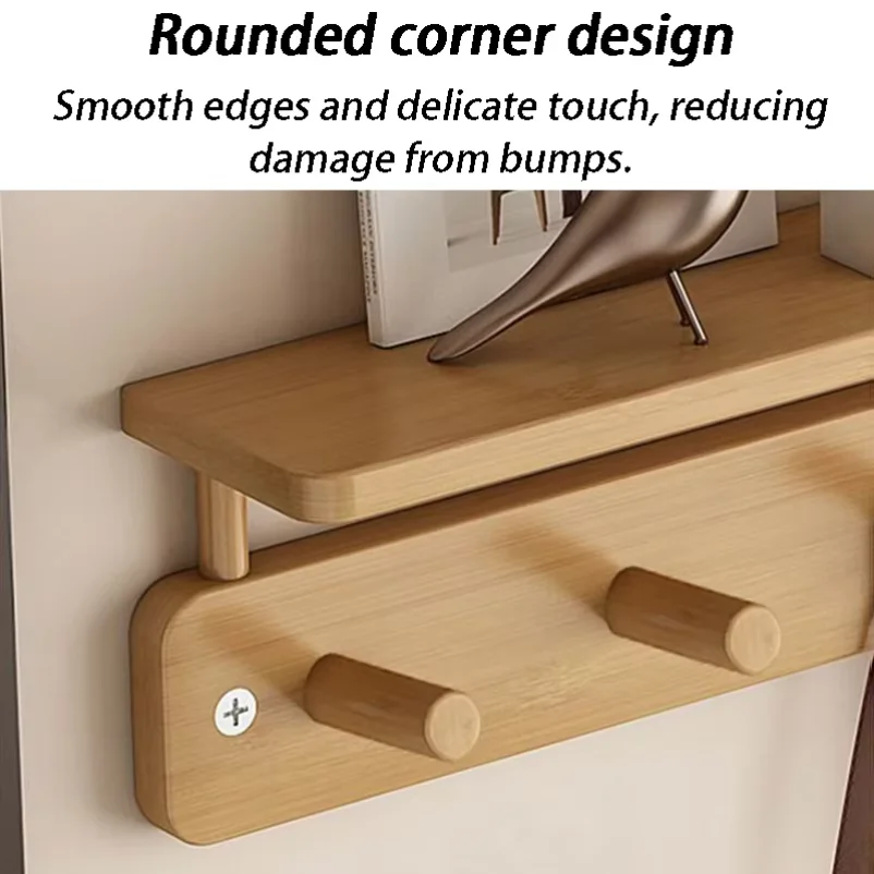 Wall Mounted Coat Racks Entrance Hall Clothes Storage Rack Stand Interior Hallway Clothing Organizer