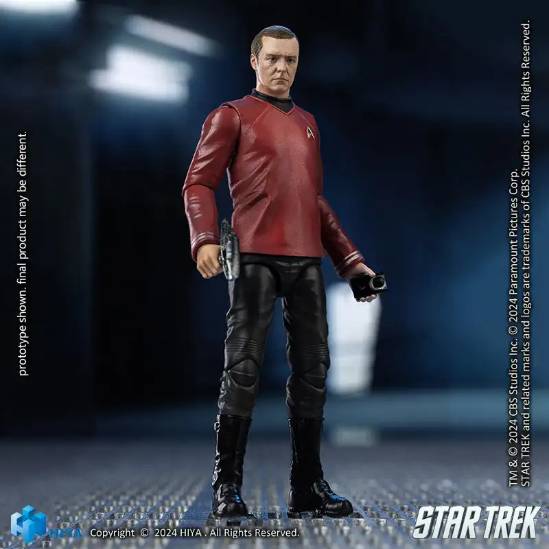 [in stock] Hiya Toys  Star Trek Montgomery Scott 4.1-Inch Collectible Action Figure Childrens Toys