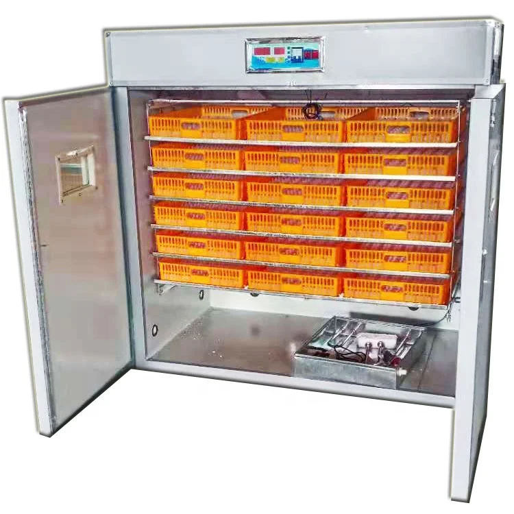 Automatic Egg Tester Machine 1484 Capacity Chicken Quail Geese Egg Incubator Machine With Hatching Basket