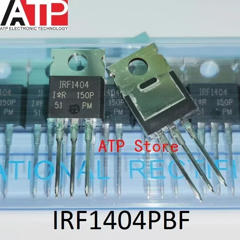 10-100PCS 100% New Imported Original IRF1404PBF IRF1404 TO-220 Transistors MOSFET 202A 40V Authentic High Quality