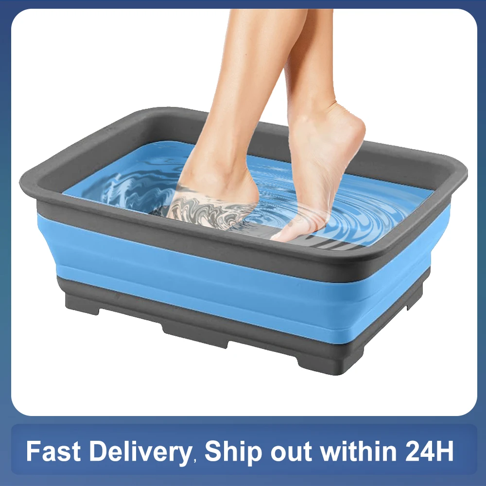 

Portable Foldable Foot Basin Convenient Foot Soaking Bath for Pool Beach Foldable Foot Soaking Bath for Pool Entry Ladder
