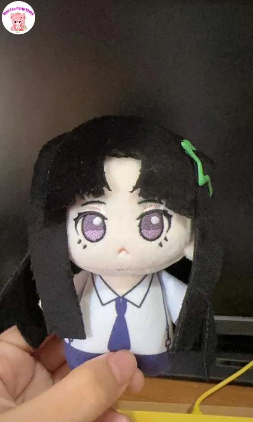 Anime GIRLS BAND CRY SUBARU AWA Kreskówkowy Nadruk Bawełniany Wisiorek z Lalką Brelok Zabawka 10cm Pluszowa Lalka w Kształcie Rozgwiazdy Figurki Prezent