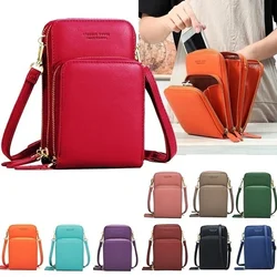 Useful Crossbody Bag Ladies PU Multi-function Mini Shoulder Bags For Women