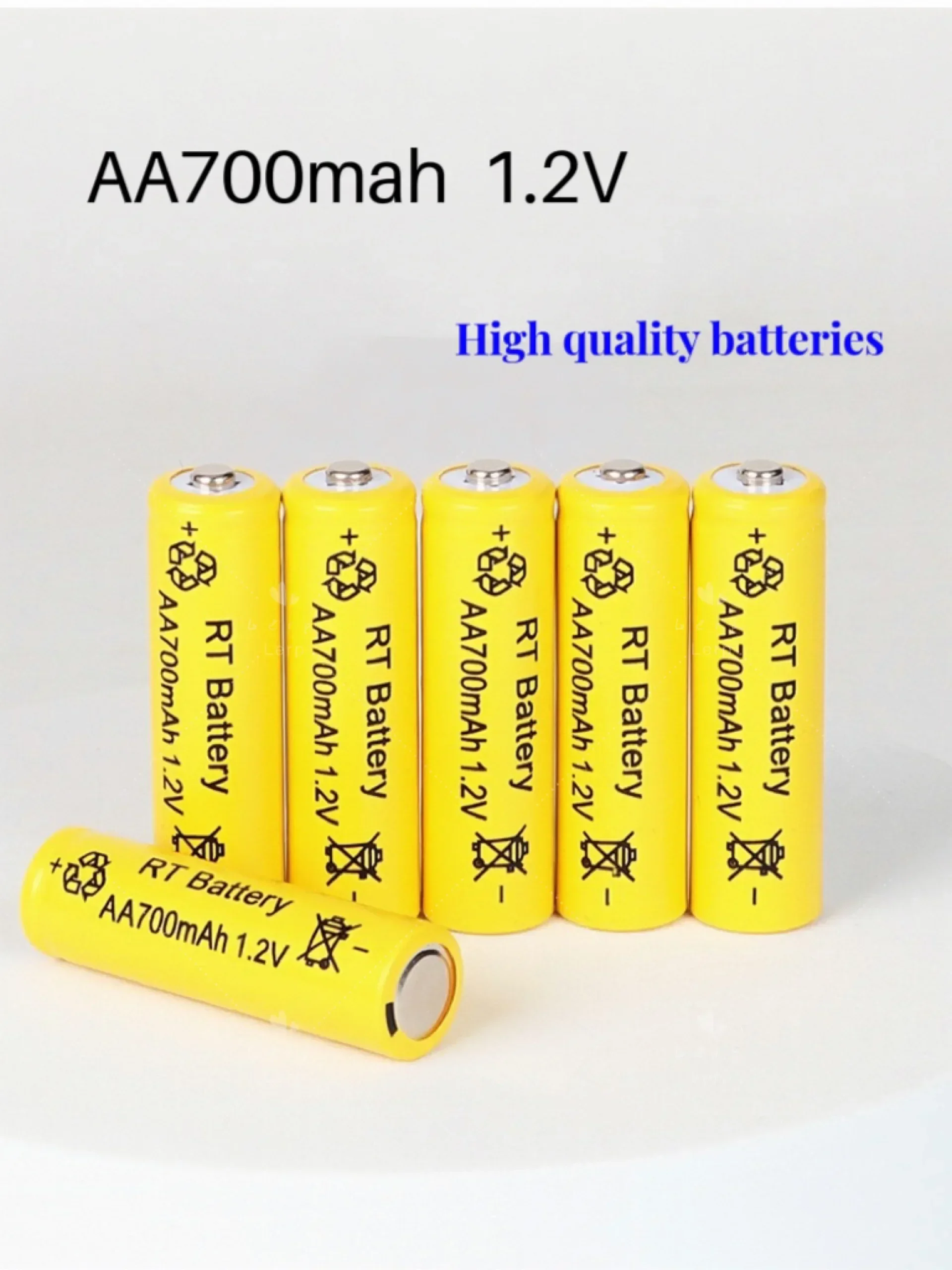 No.5 1.2V toy charging battery AA charging battery 700mAH, USB charging, toy specific battery