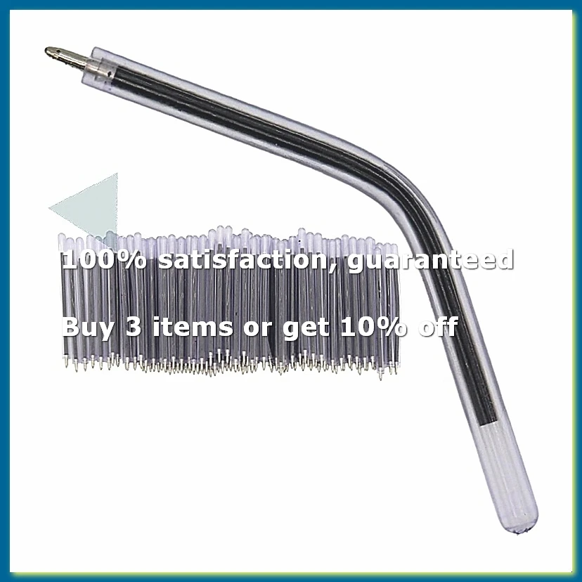 Flexible Safety Pens 100 Pack of Pens for Mental Health, Mental Health Hospital 3.8 Inches Flexible for Hospitals-DTB3