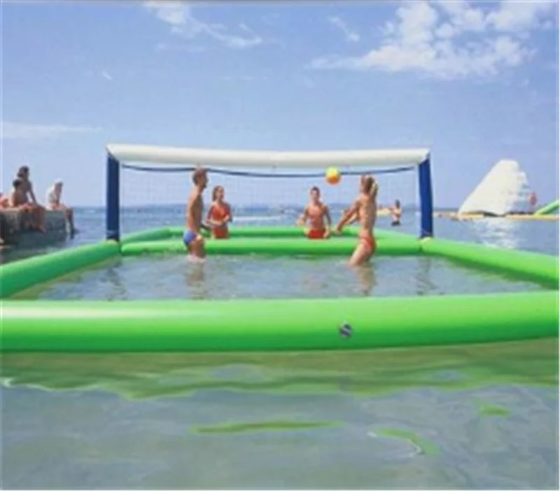 

Large Pool Inflatable Volleyball Field / Inflatable Water Volleyball Court / Inflatable Tennis Court for Sport Games