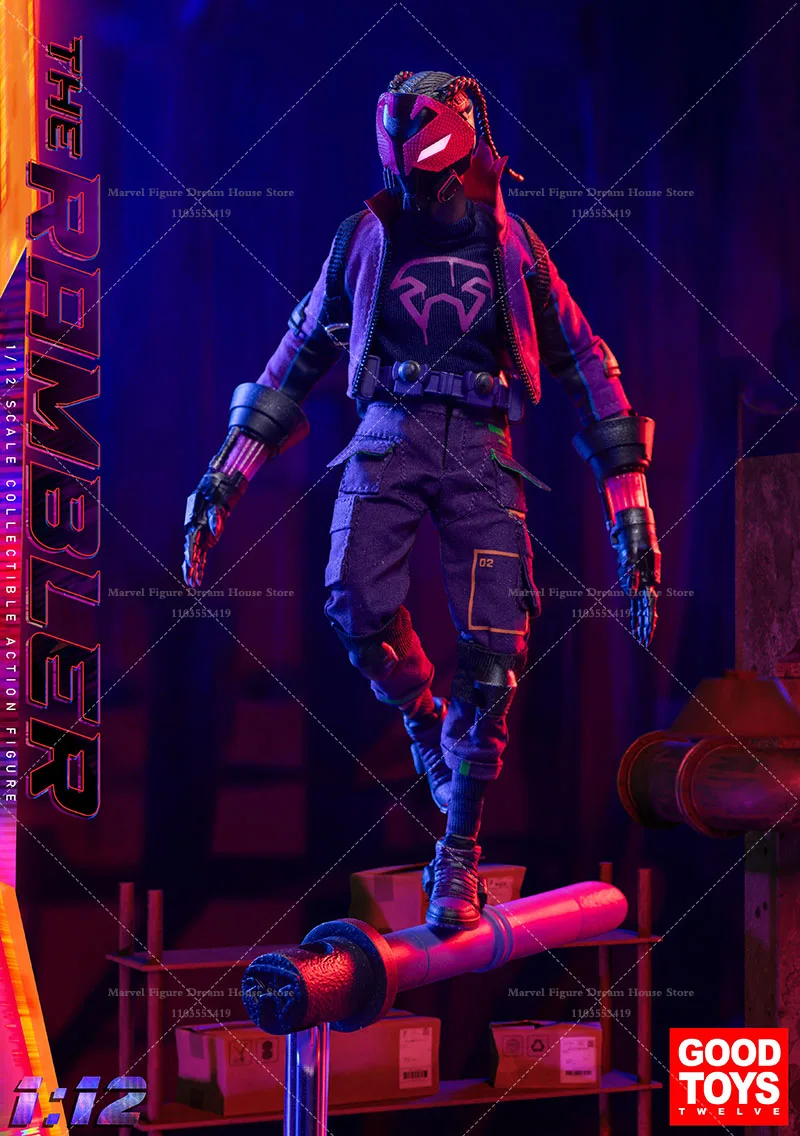 GOOD Toys DG002 1/12 Spider Boy Series Prowler Graffiti Hobby Film Version 6-calowa figurka akcji, żołnierz