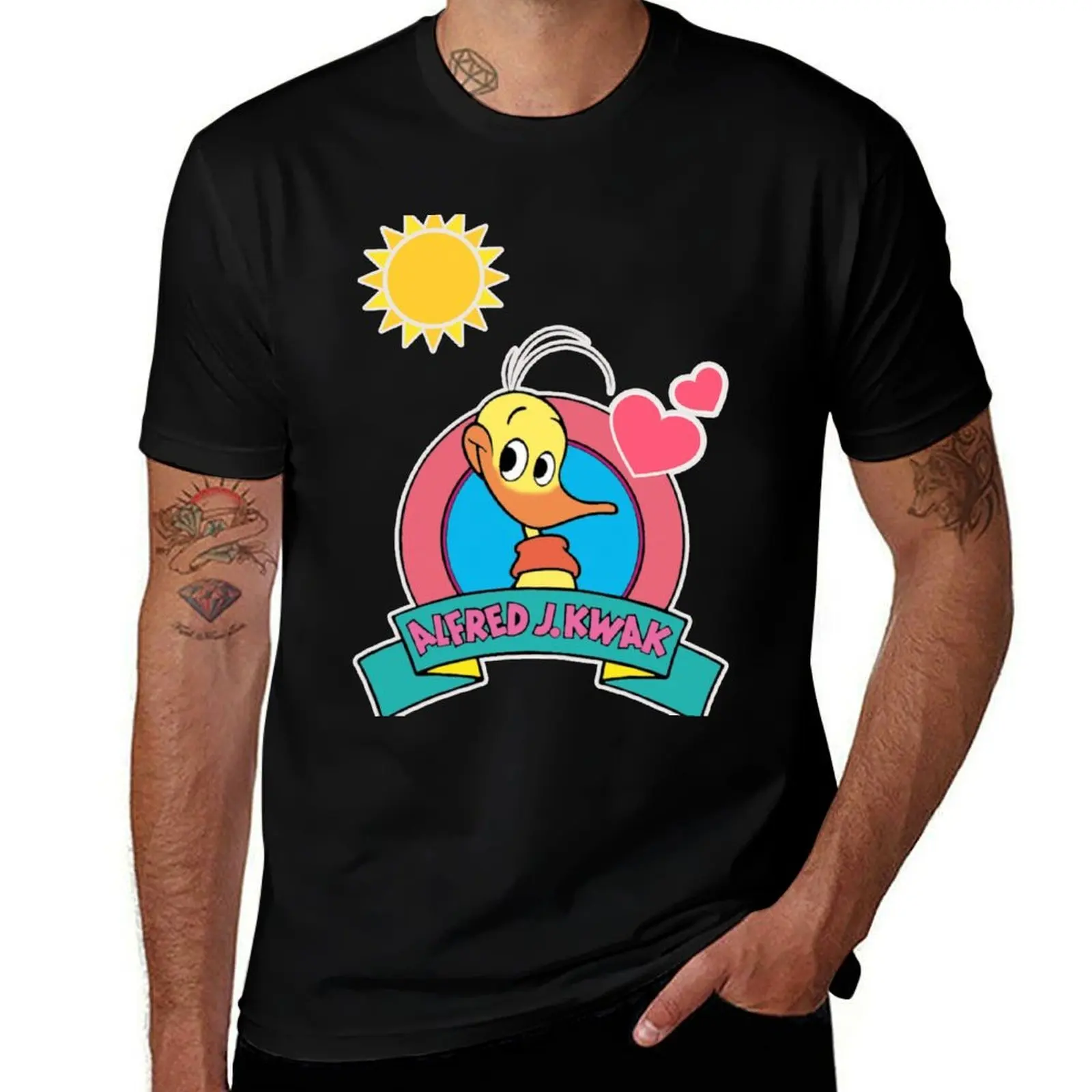 

Alfred J Kwak the lovable duck is cheerful T-Shirt Outdoor Activity Sports T-Shirt