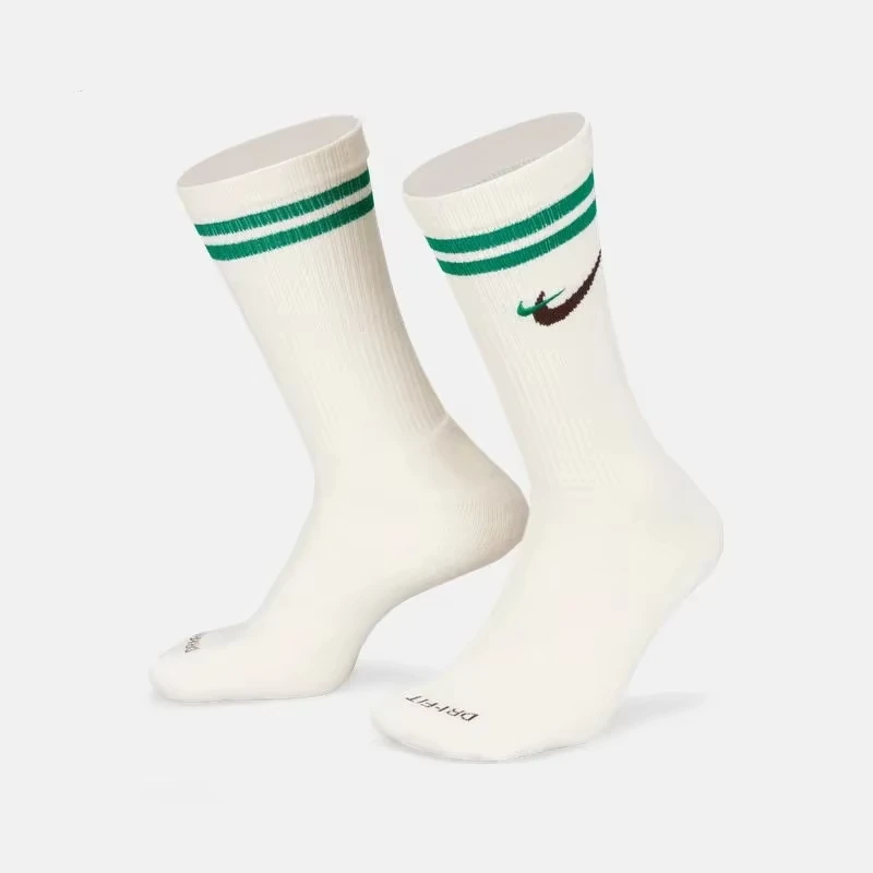 

Nike Everyday Plus Logo Printed Comfort Quick Drying Tall Socks Men And Women Socks Alike 1 Group 1 Pairs White DQ9165