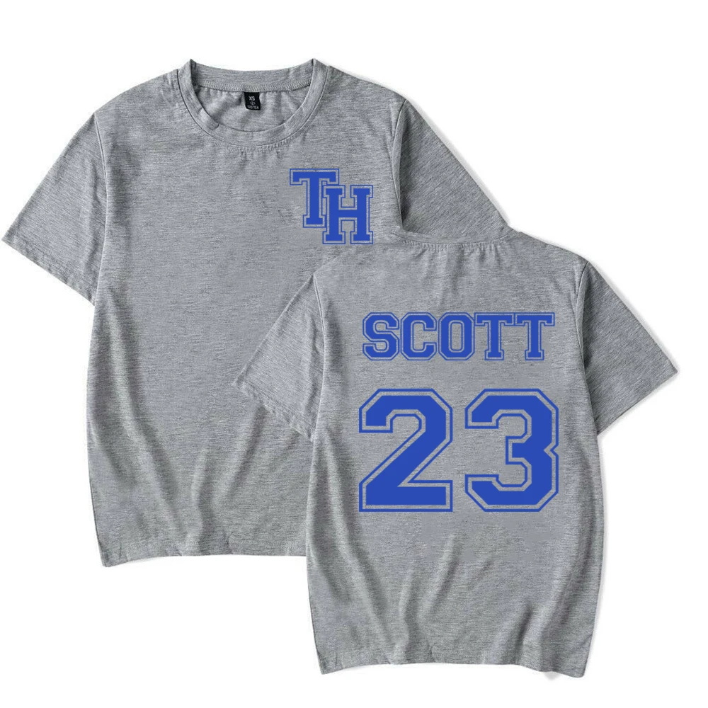 One Tree Hill Tv Show Shirt TREE HILL RAVENS T-Shirt  Double Side Print Nathan Scott 23 Tee Retro Tric Shirt OTH Merch Fans Gift