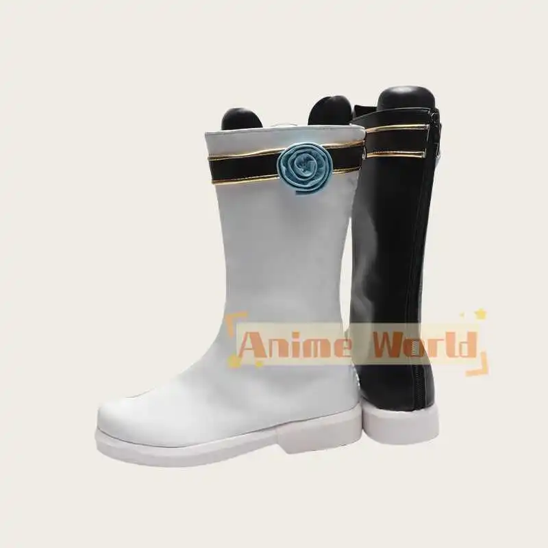 Gioco Anime Umamusume: Pretty Derby Mejiro Bright Cos Scarpe Cosplay Stivali Bambini adulti Accessori per costumi da festa di Halloween