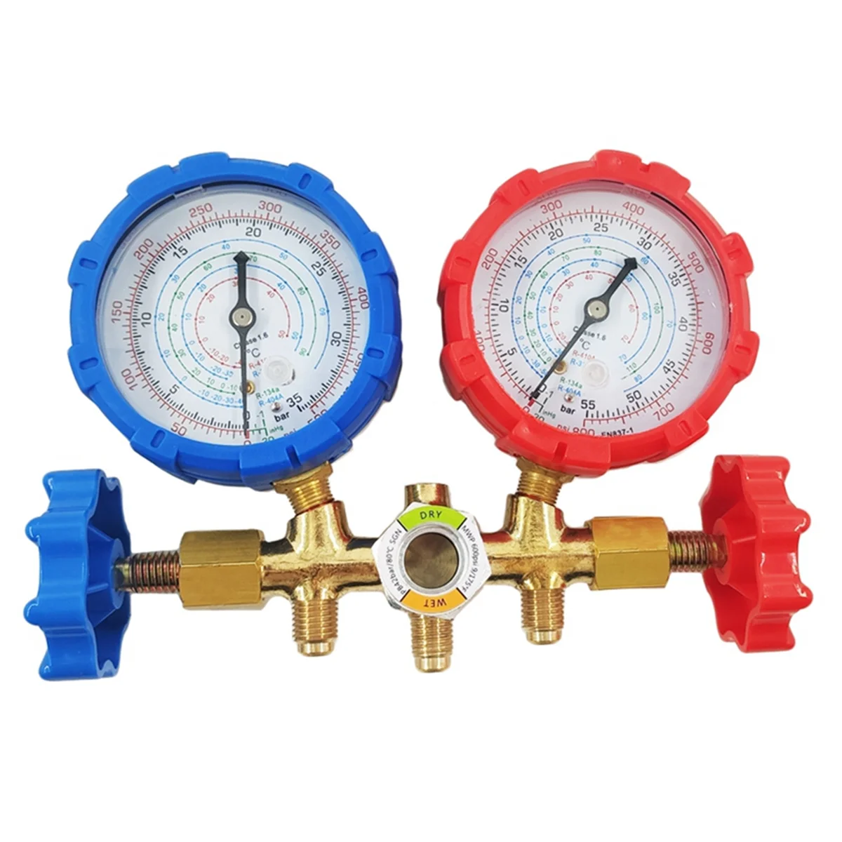 Refrigerant Manifold Gauge Set Air Conditioning Tool for R410A R32 R134A Air Condition Refrigeration Tool