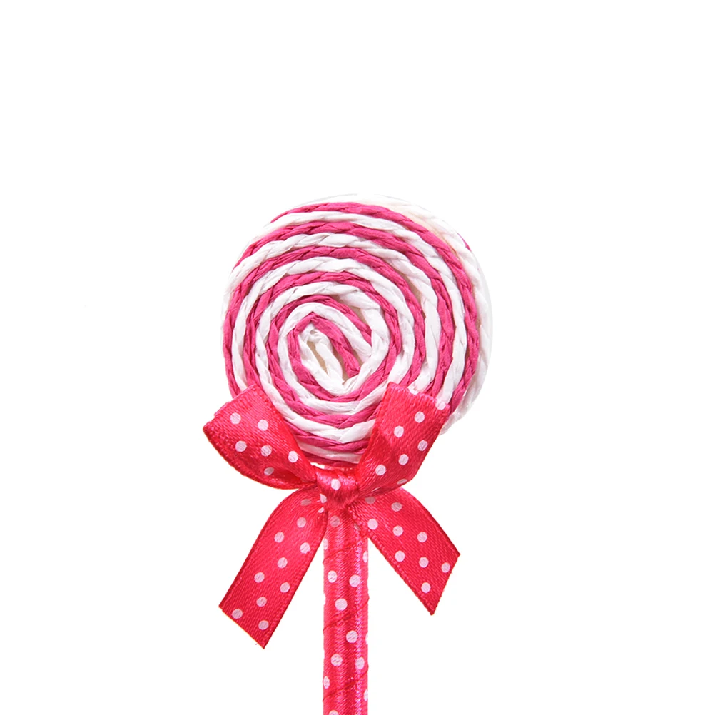 

10pcs Lollipop Ballpoint Pens Funny Cartoon Design School Stationery Novelty Party Favors Teenage Girls Plastic Pens