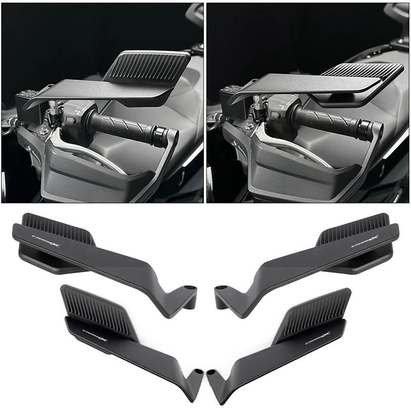 Espejo retrovisor lateral Wind Wing antideslumbrante 360 °   Ajustable para YAMAHA CYGNUSX 125 CYGNUS X 125 SMAX 155 BWS R