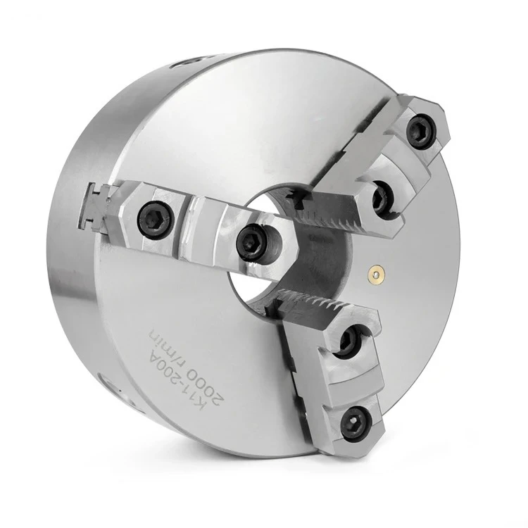 2025 Lathe Chuck 200mm Reversible Jaw K11200A 3 Jaw Self-centering Chuck  Metal Lathe Chuck for Bench Lathe