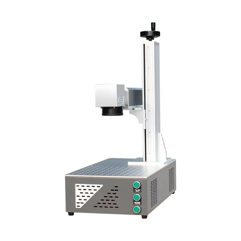 Enclosed Fiber Laser Marking Machine For Jewelry Parts Permanent Marking Low Maintenance B2B Supplier For Production Line