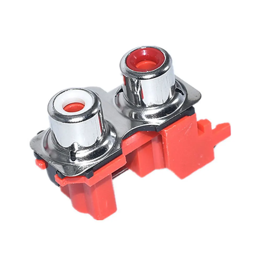1Pcs PCB Mount Stereo Audio Video Jack RCA-213 RCA-413 RCA-613 Lotus Seat 2 4 6 Bit/hole AV-8.4-13 Shielded Audio Ports