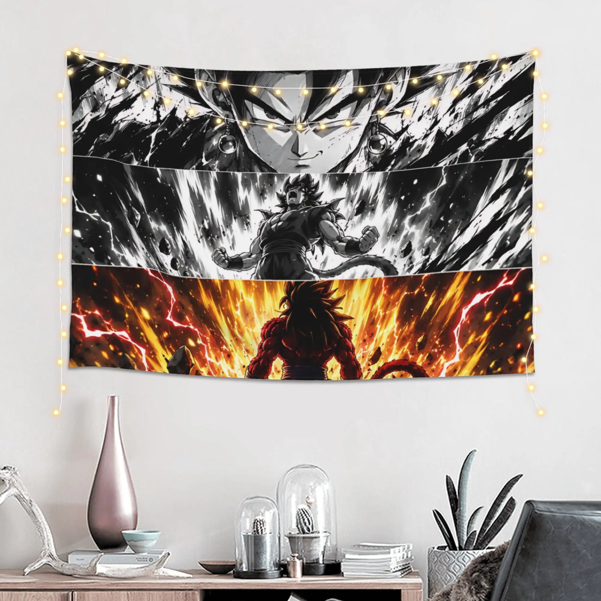 Cutecore Dragon Balls Tapestry Bedroom Decoration Shonen anime Wall Hanging Blanket Tapestry Cool Stuff For Room