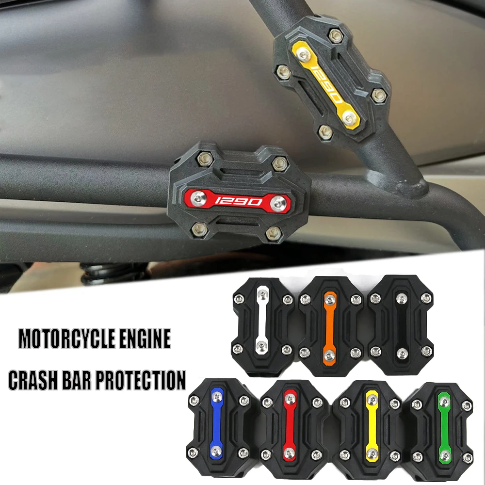 

For KTM 1290 Super Adventure 1290 ADV 2015-2022 Motorcycle Accessories Engine Crash bar Decorative Bumper Protection Block ﻿