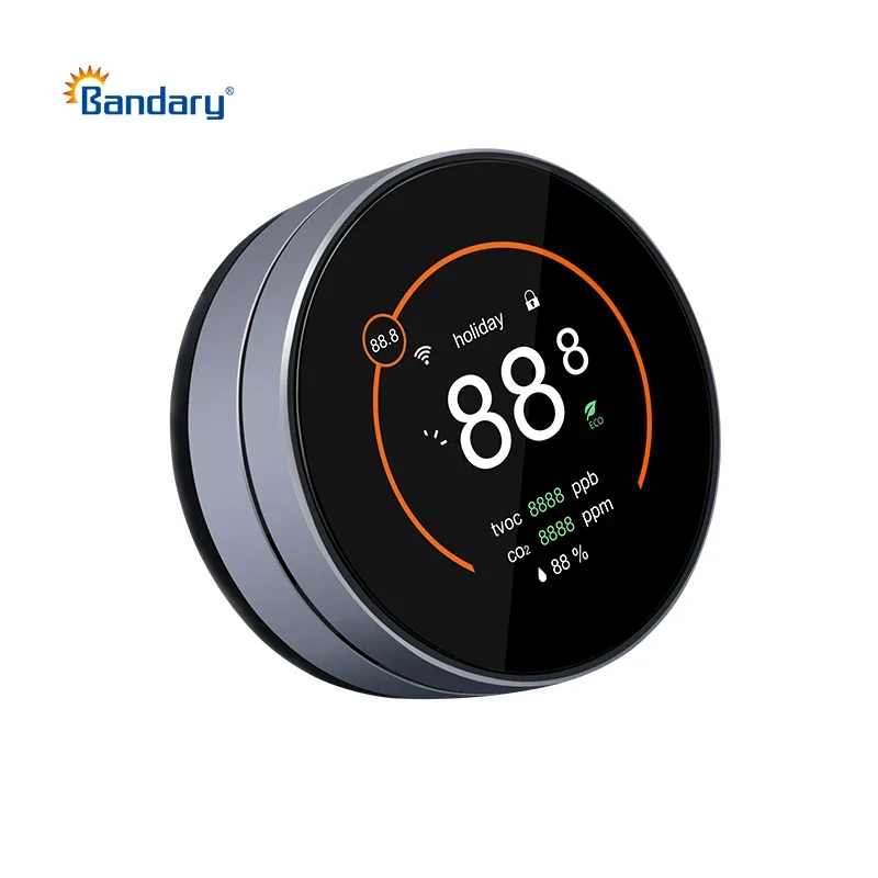 بانداري 24 فولت متعدد المراحل كول هيت ترموستات ذكي واي فاي وحدة تحكم بمضخة الحرارة المنزلية لنظام مضخة الحرارة مكيف الهواء #1