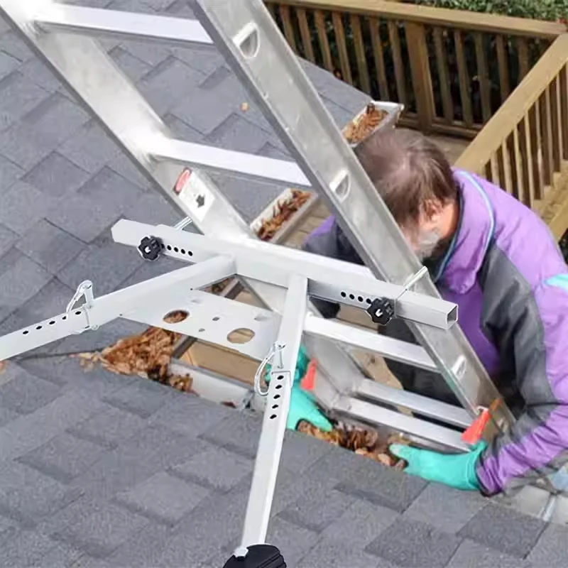 Ladder Stabilizer Roof Ladder Support Bracket Eaves Gutter Support Bracket Ladder Safety Stabilization Device