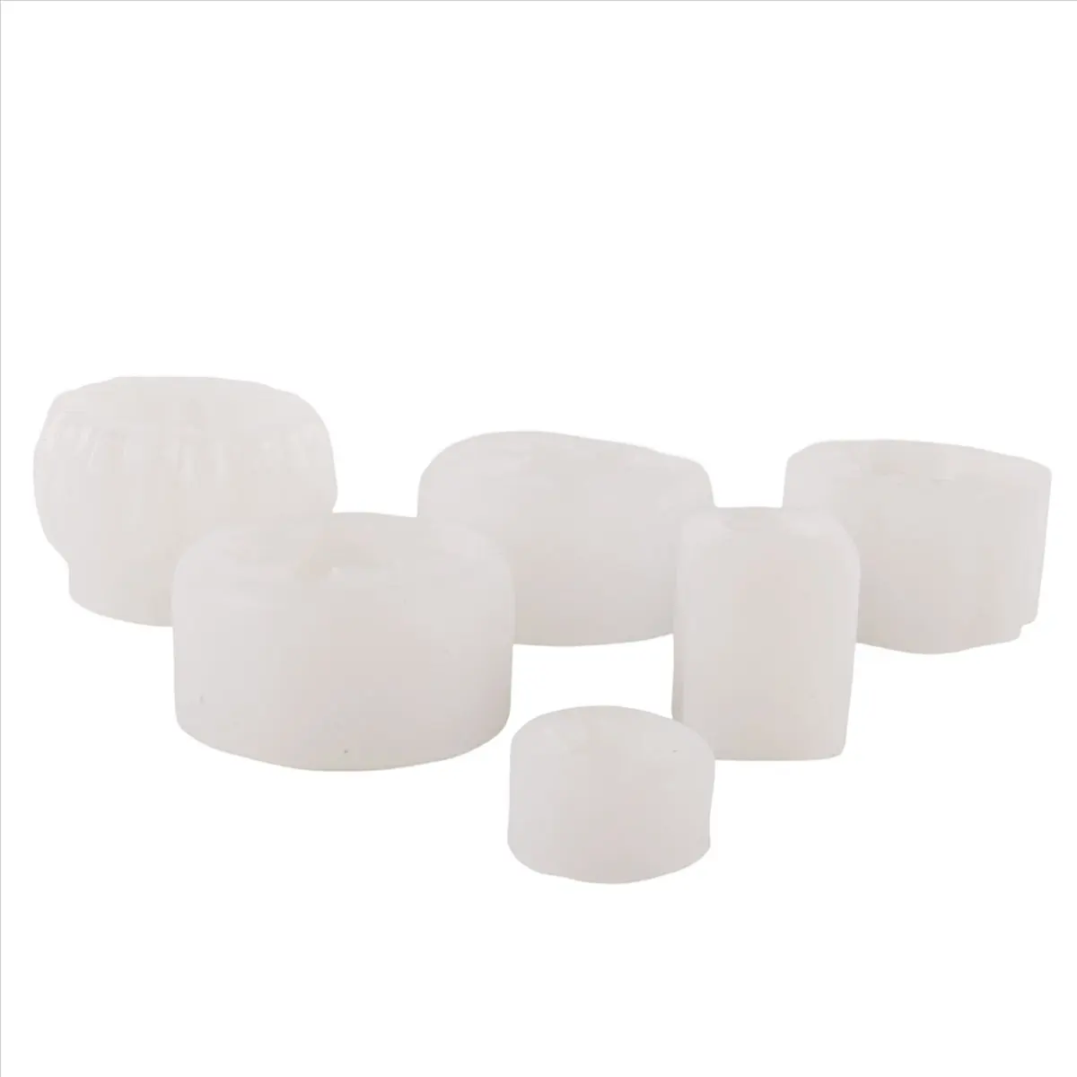 

НОВЫЕ 6-упаковочные силиконовые формы для свечей, форма для литья из смолы с суккулентными кактусами для свечей ручной работы, эпоксидная смола, полимерная глина, воск