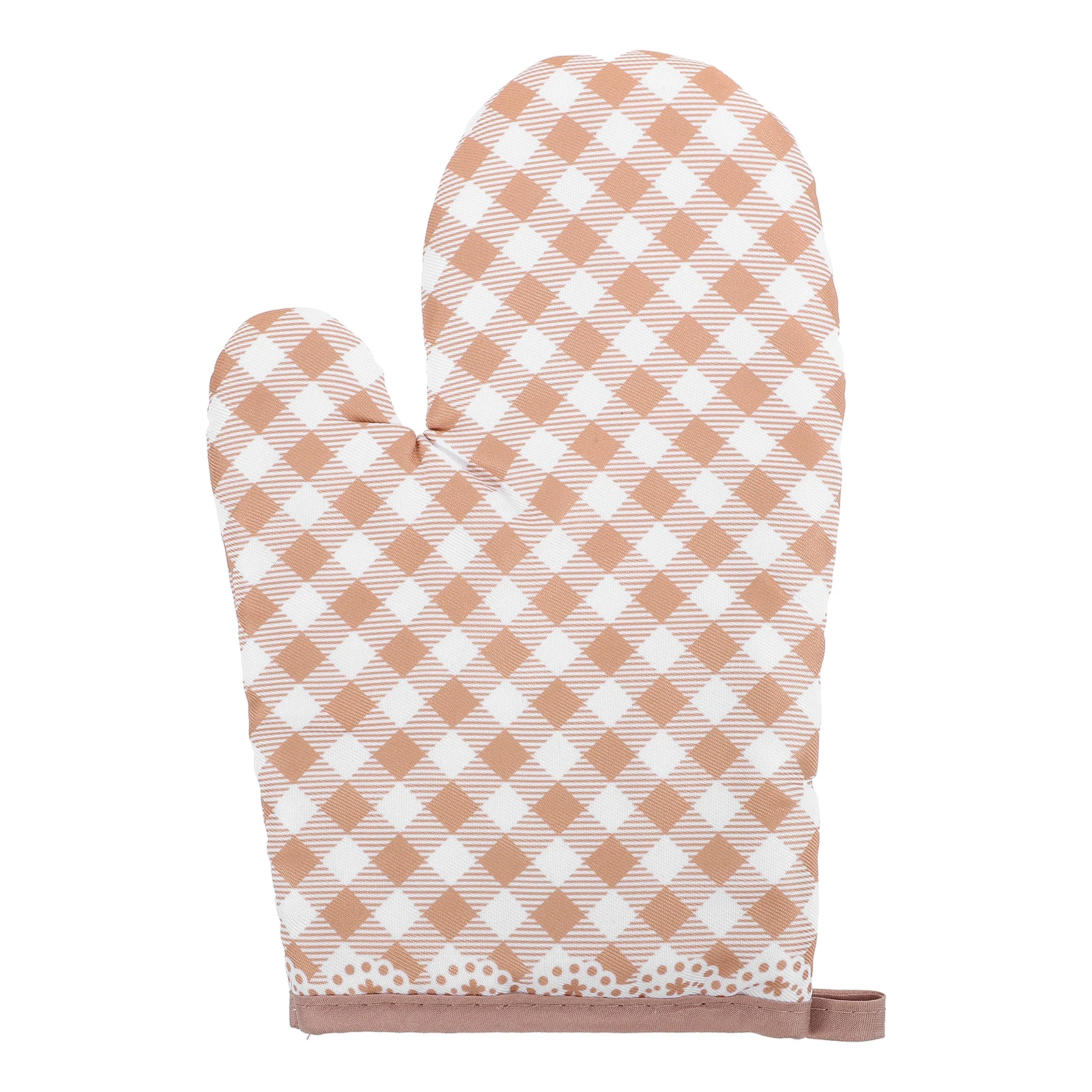 

Oven Mitts Heat Glove Microwave Heating Gloves Finger for s Baking Resistant Child