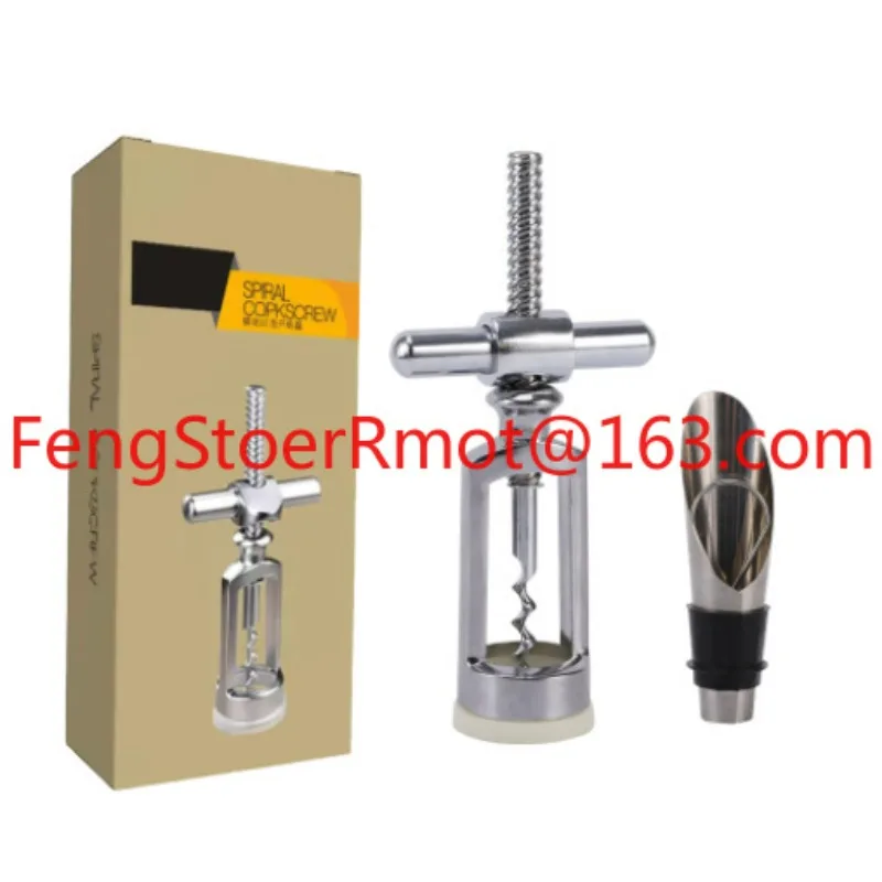 

Креативные подарочные инструменты в стиле ретро, цинковый сплав, ручная пробка для бутылок, спиральная пробка, открывалка для разборки, пробка для бутылок