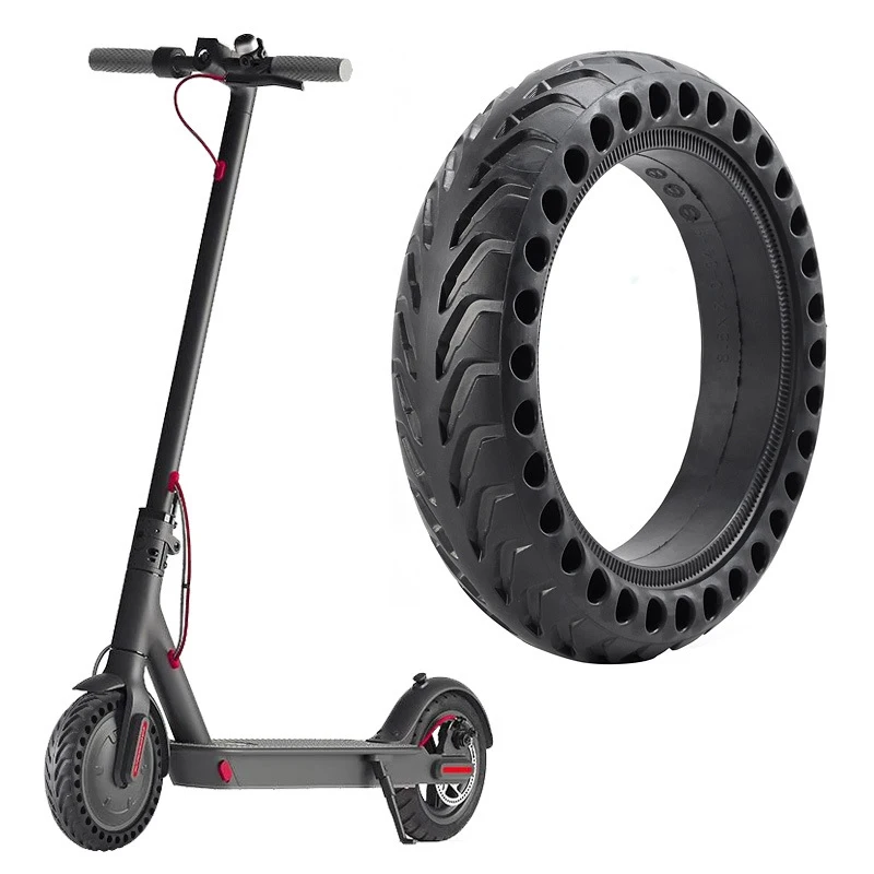 Neumático sólido de 8,5 pulgadas, neumático de panal amortiguable de 8 1/2x2 para patinete eléctrico Xiaomi M365 Pro Pro2 1S Mi3, neumático de goma 8,5*2